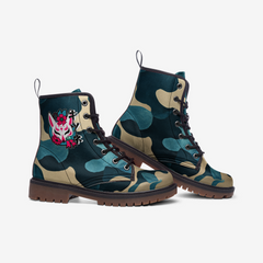 Kitsune Camo Leaves Women Boots