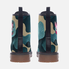 Kitsune Camo Leaves Women Boots