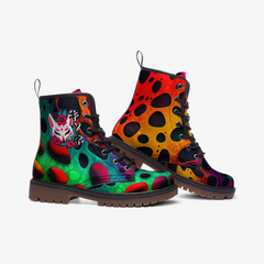 Organic Leopard Style Women Boots