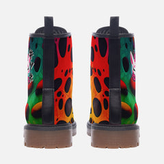 Organic Leopard Style Men Boots