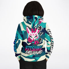 Kitsune Emerald Camo Hoodie