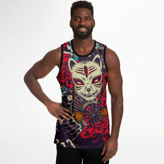 Kitsune Art Basketball Jersey