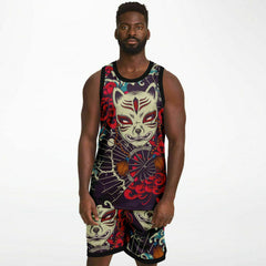 Kitsune Art Basketball Set Rib