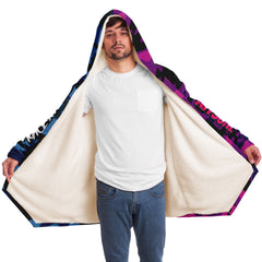 Kitsune Purple Blue Camo Cloak