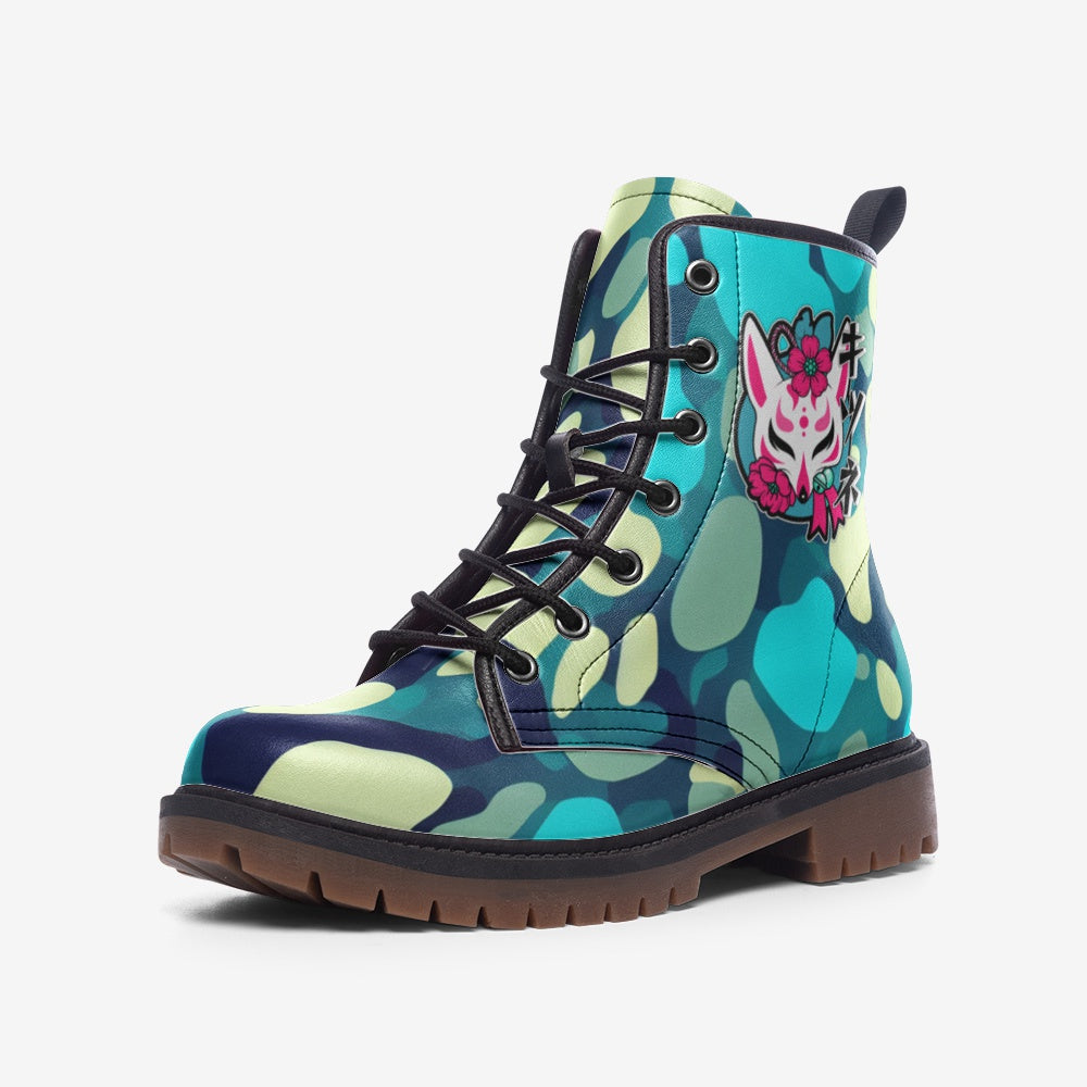 Kitsune Drops Camo Men Boots