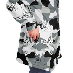 Kitsune Snow Camo Cloak