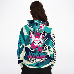 Kitsune Emerald Camo Hoodie